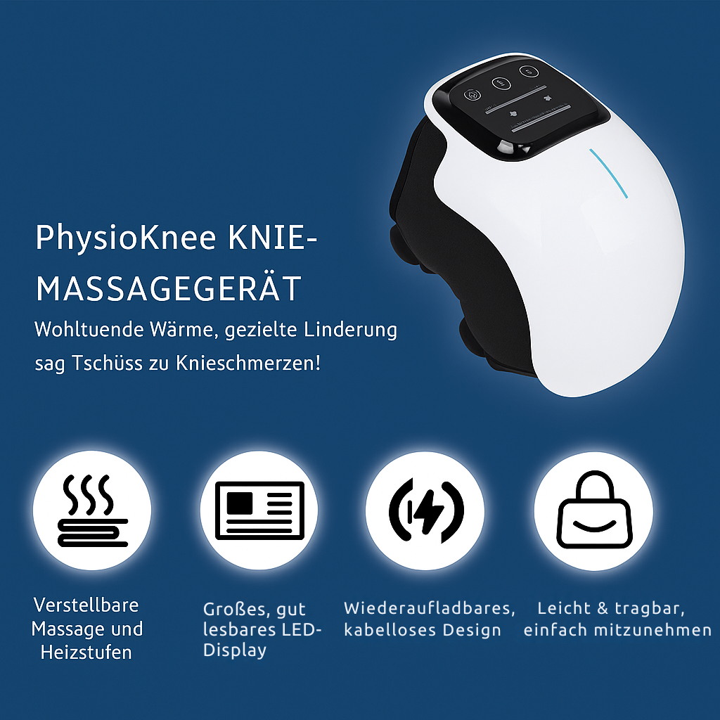 PhysioKnee- Elektrisches Kniemassagegerät